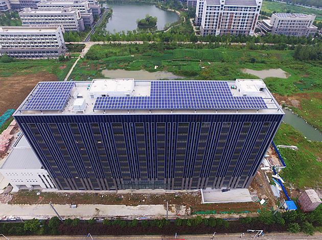 Hefei University-523KW BIPV ساختمان پروژه فتوولتائیک یکپارچه