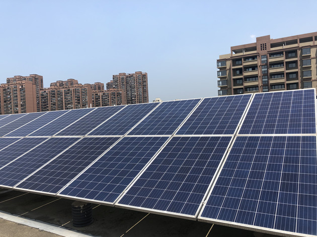 150KW سیستم خورشیدی برای ساختمانهای مسکونی