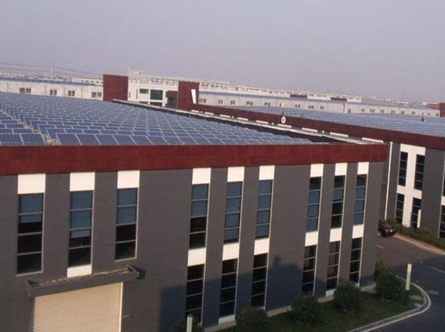 Changzhou-3.1MW سیستم خورشیدی پشت بام برای کارخانه